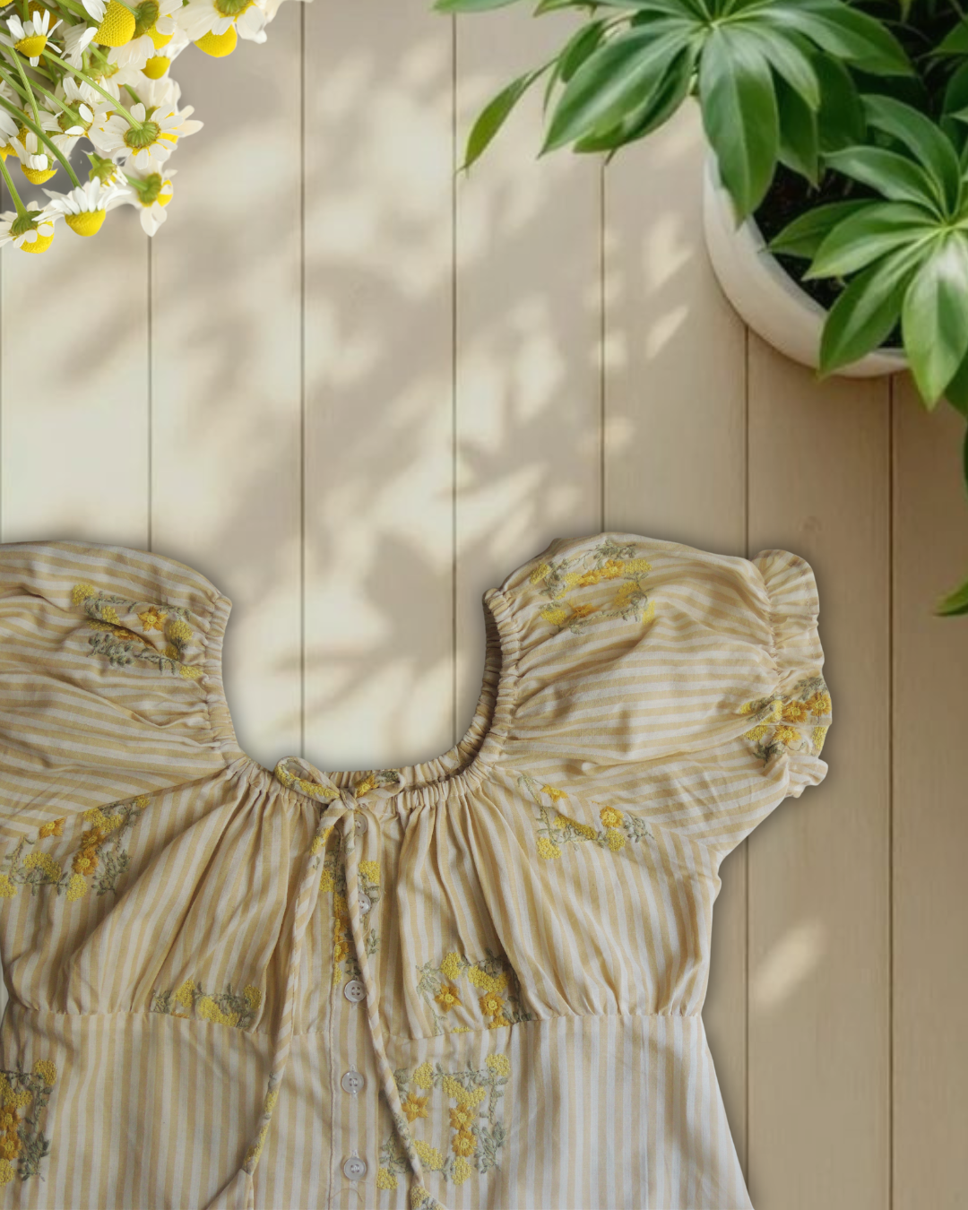Cotton Embroidered Shirt