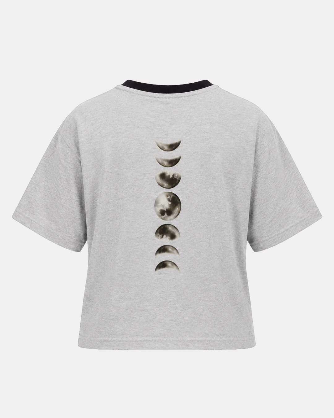 Moon Print Oversized T-Shirt