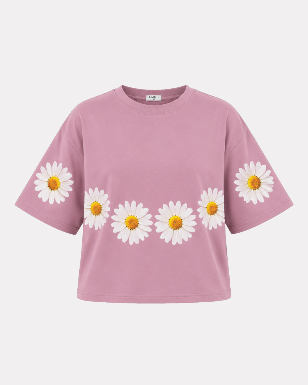 Daisy Print Oversized T-Shirt