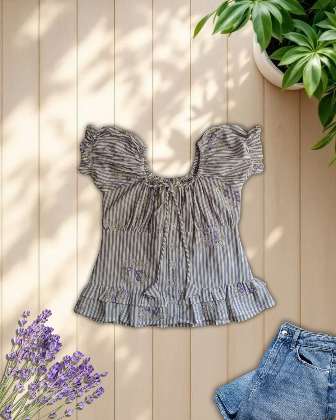 Cotton Embroidered Shirt
