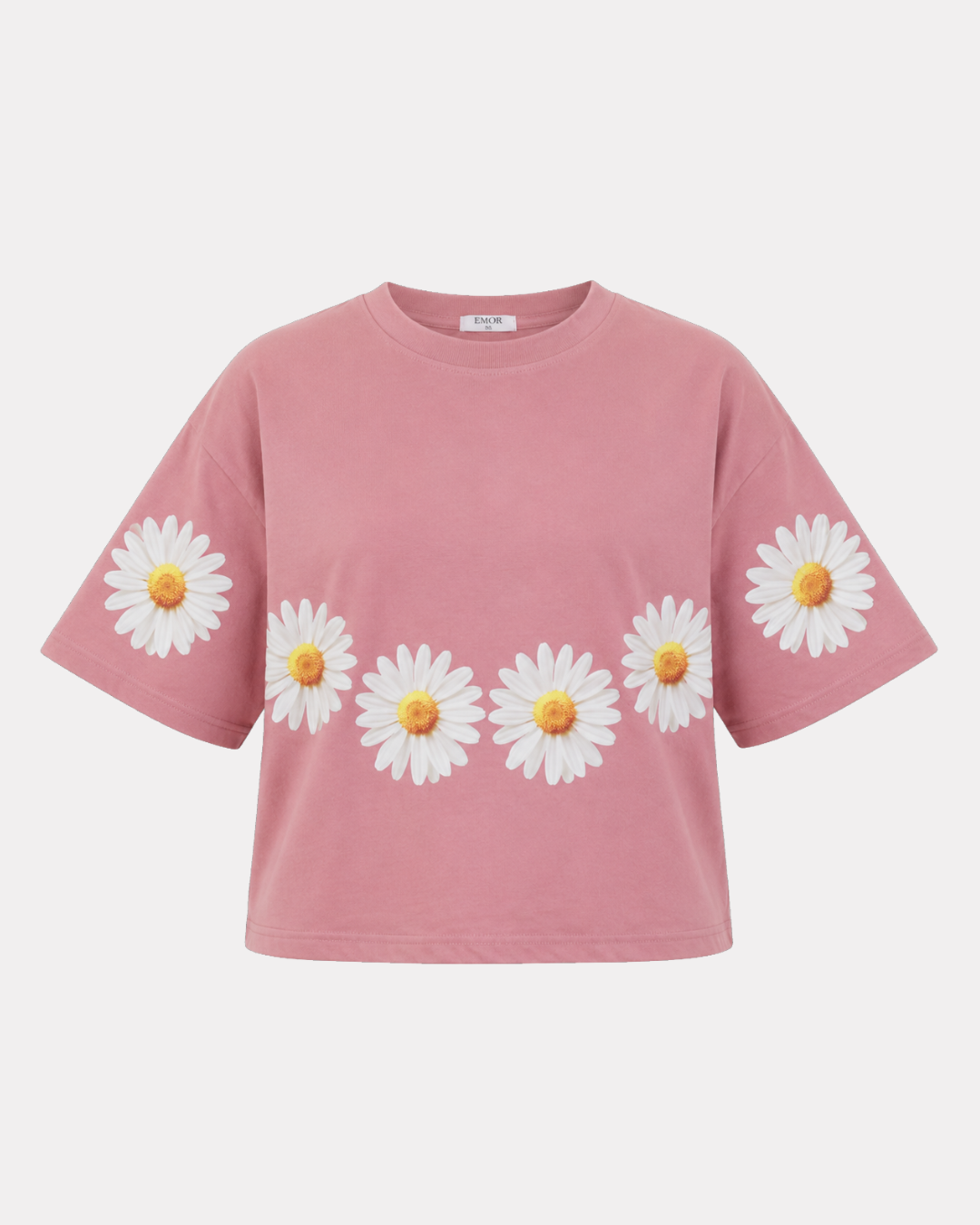 Daisy Print Oversized T-Shirt