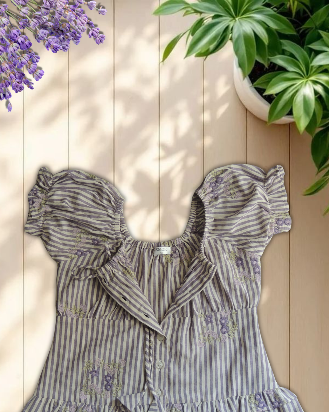 Cotton Embroidered Shirt