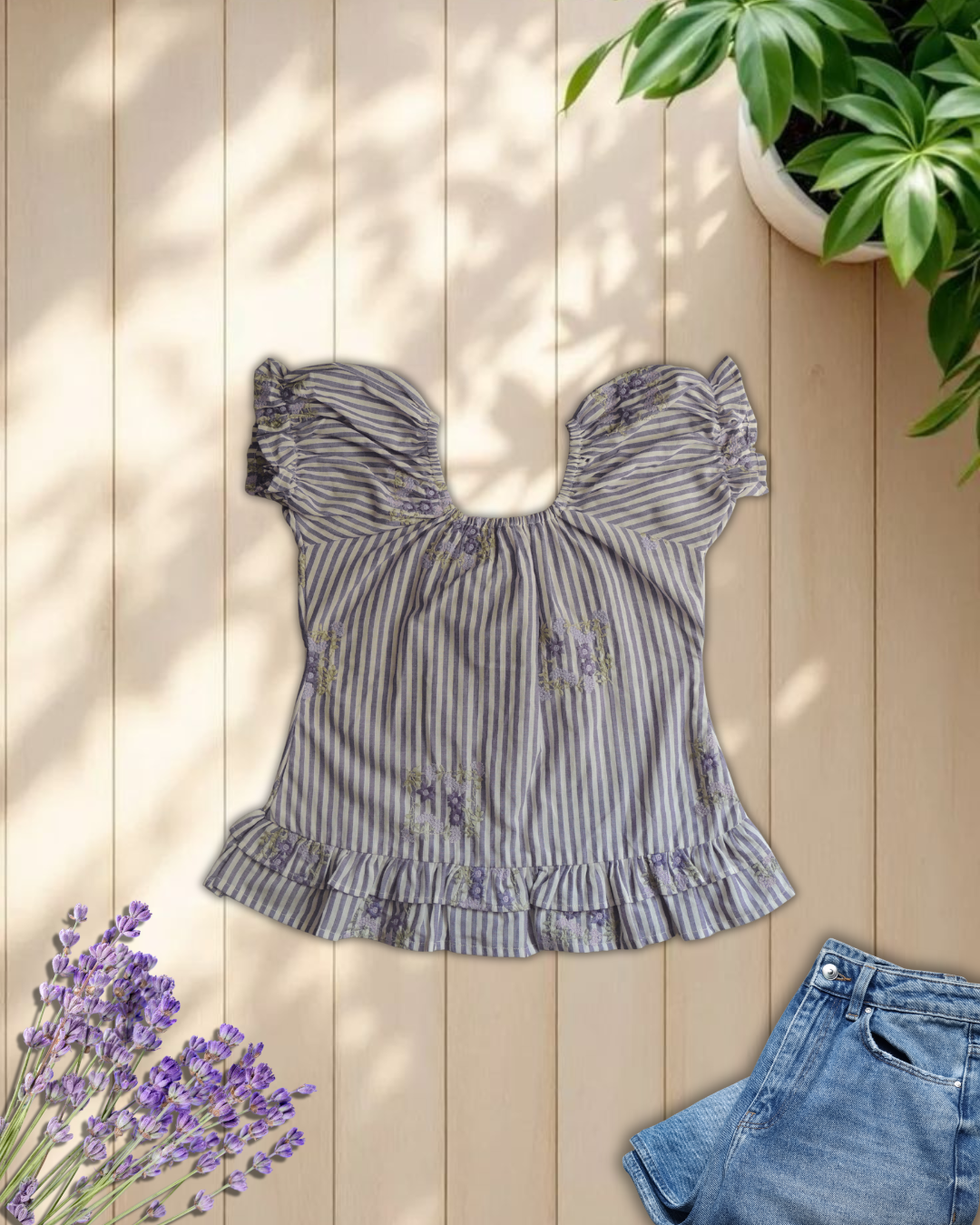 Cotton Embroidered Shirt
