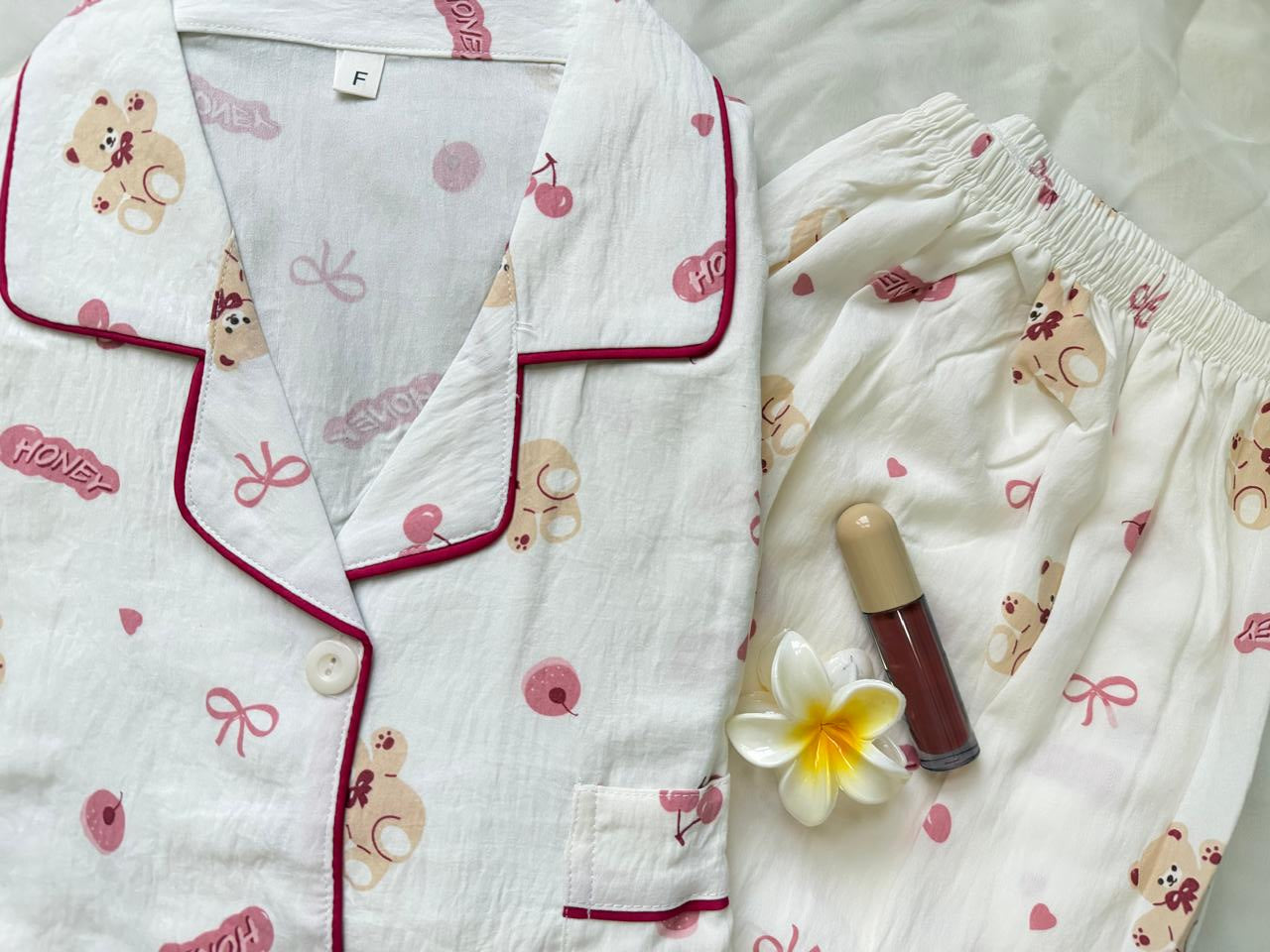 Cherry Kiss Shorts Set
