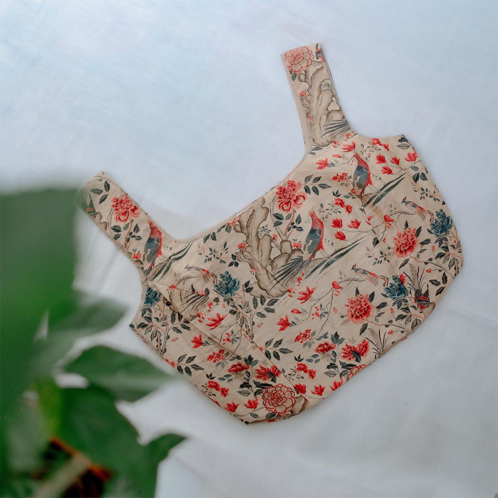 Floral Corset Crop Top