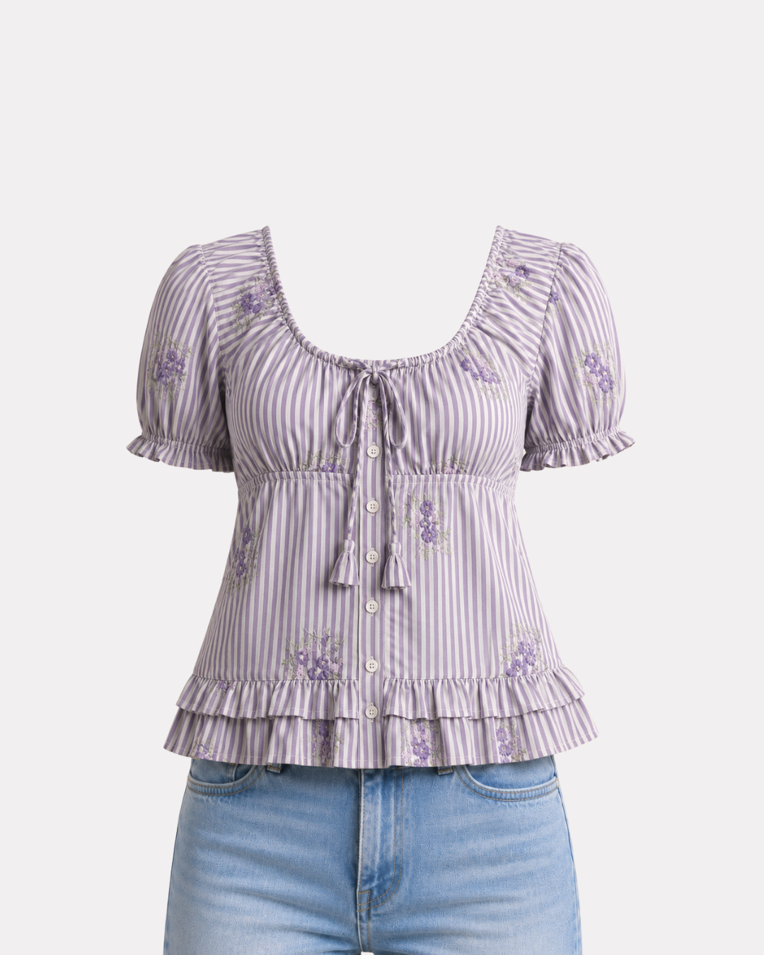 Cotton Embroidered Shirt